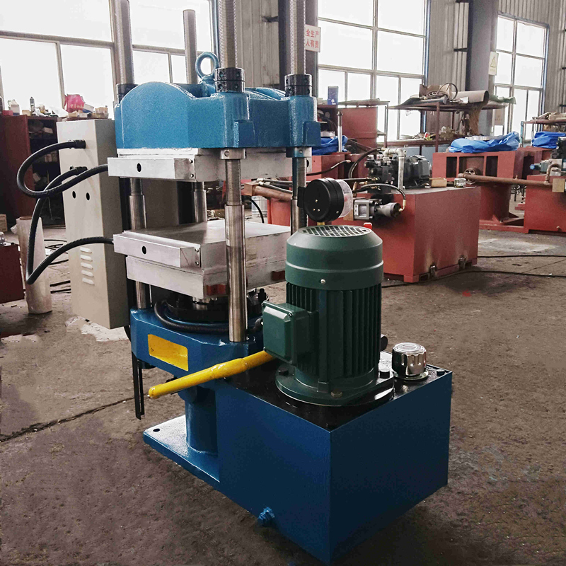 Four column 25 ton flat vulcanizing machine